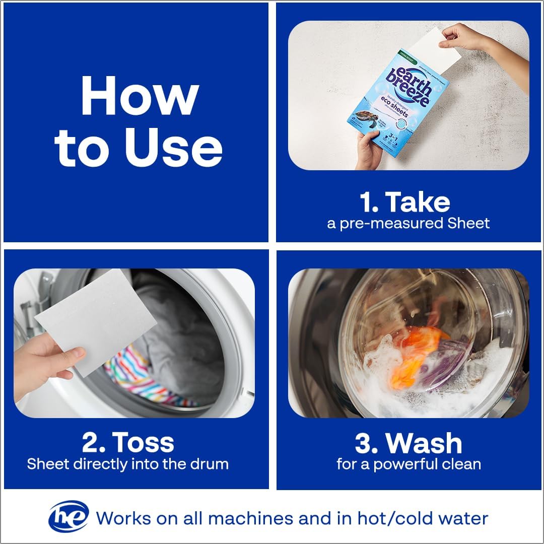 Earth Breeze Laundry Detergent - Fredblissful
