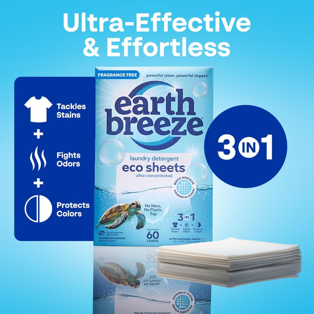Earth Breeze Laundry Detergent - Fredblissful