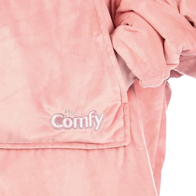 THE COMFY Original | Sherpa Lined Microfiber Fleece Wearable Blanket - Fredblissful
