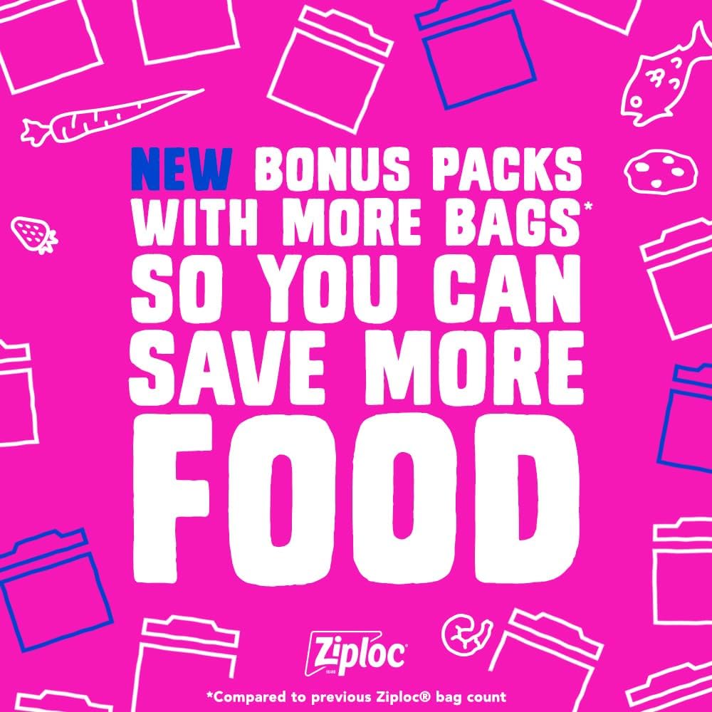 Ziploc Gallon Food Storage Freezer Bags - Fredblissful