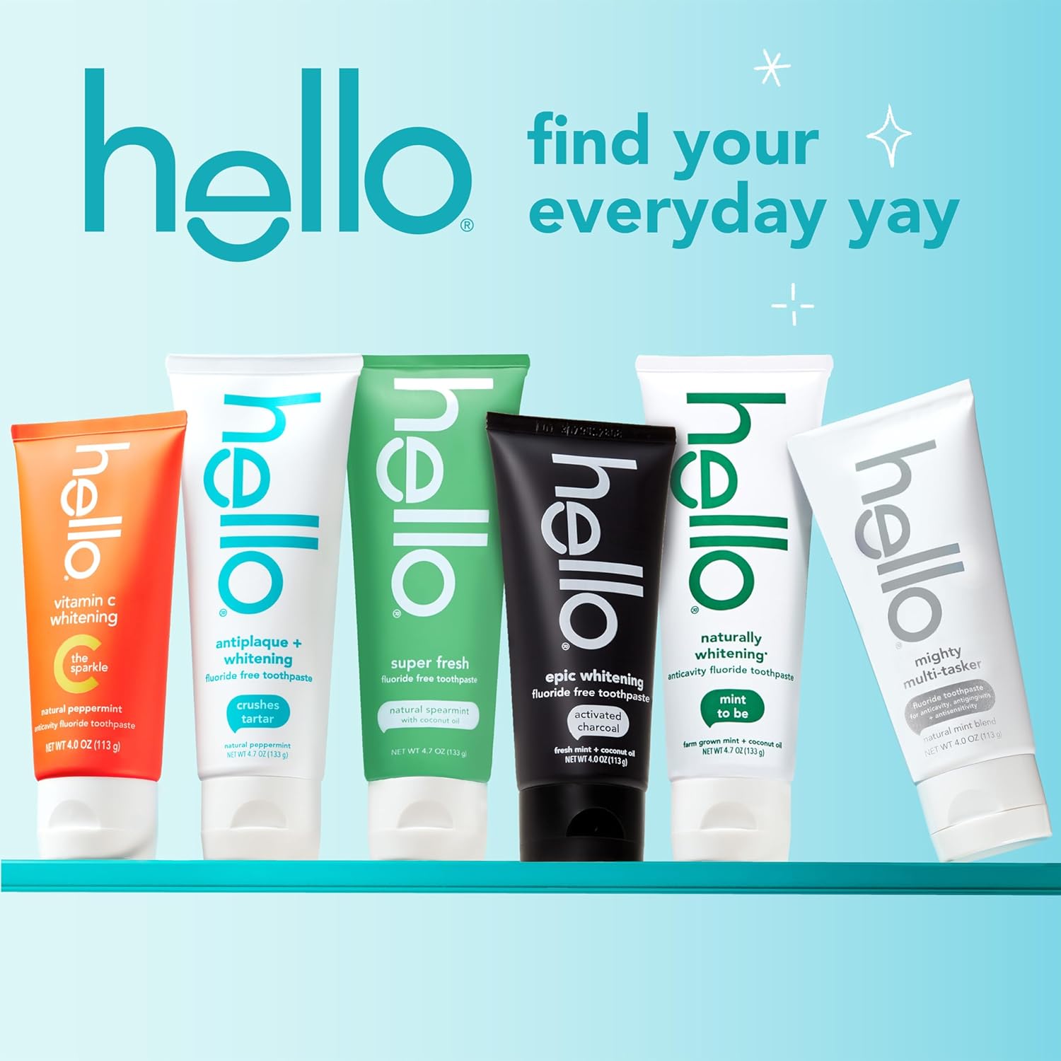 Hello Activated Charcoal Toothpaste - Fredblissful