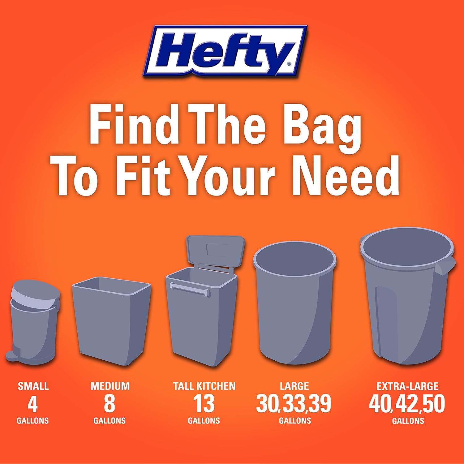 Hefty Ultra Strong Tall Kitchen Trash Bags - Fredblissful
