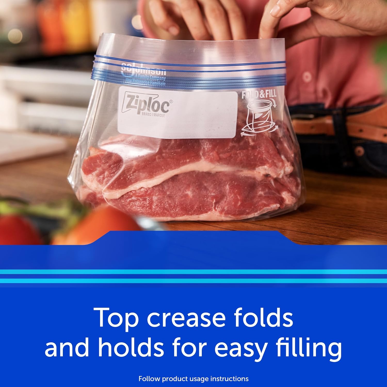 Ziploc Gallon Food Storage Freezer Bags - Fredblissful