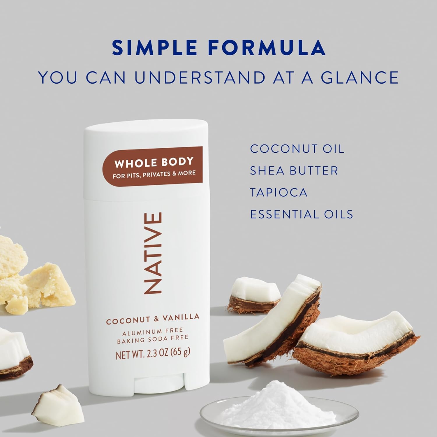 Native Whole Body Deodorant Stick - Fredblissful