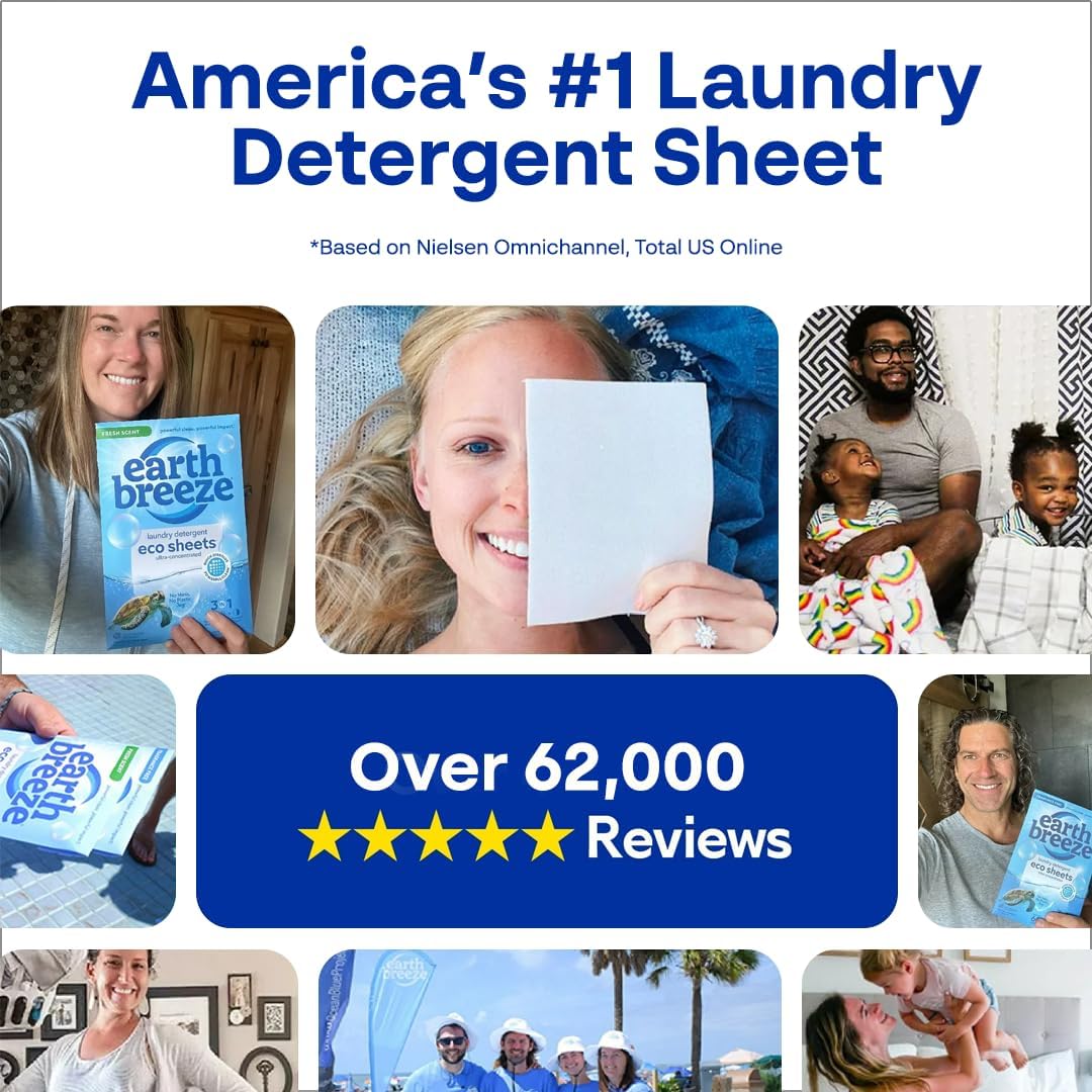 Earth Breeze Laundry Detergent - Fredblissful