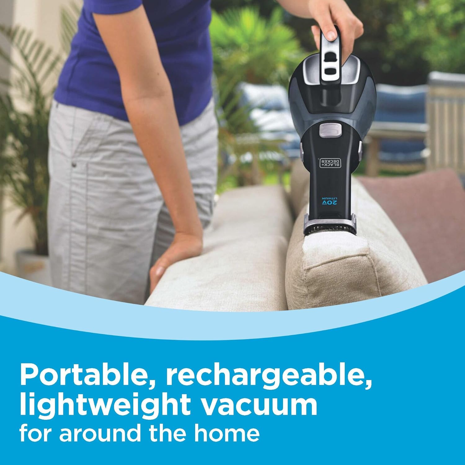 BLACK+DECKER dustbuster 20V Cordless Handheld Vacuum - Fredblissful
