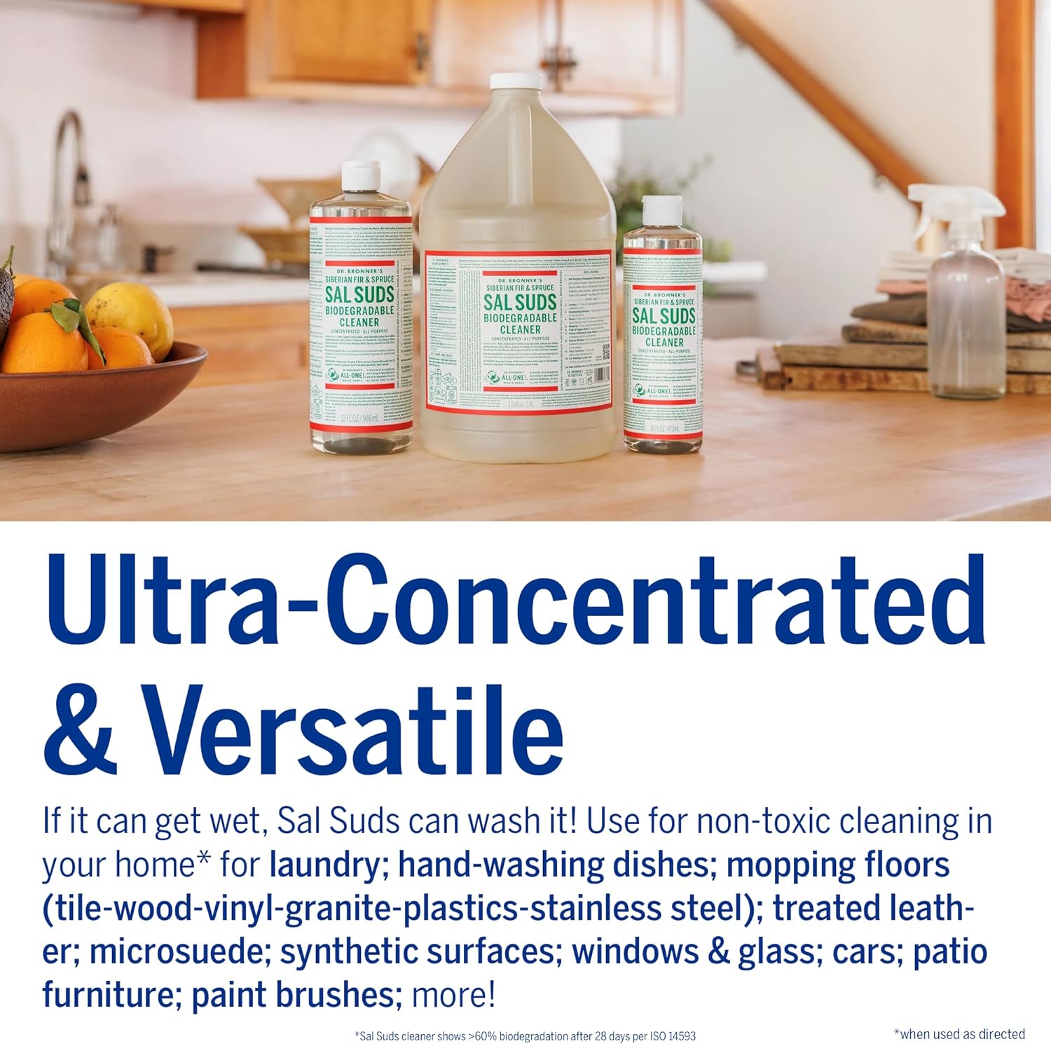 Dr. Bronner's - Sal Suds Biodegradable Cleaner - Fredblissful