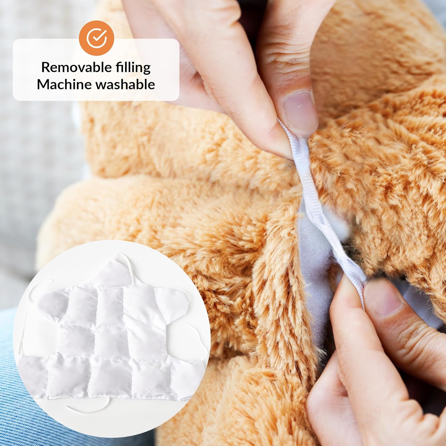 Weighted Stuffed Animal for Anxiety - Fredblissful