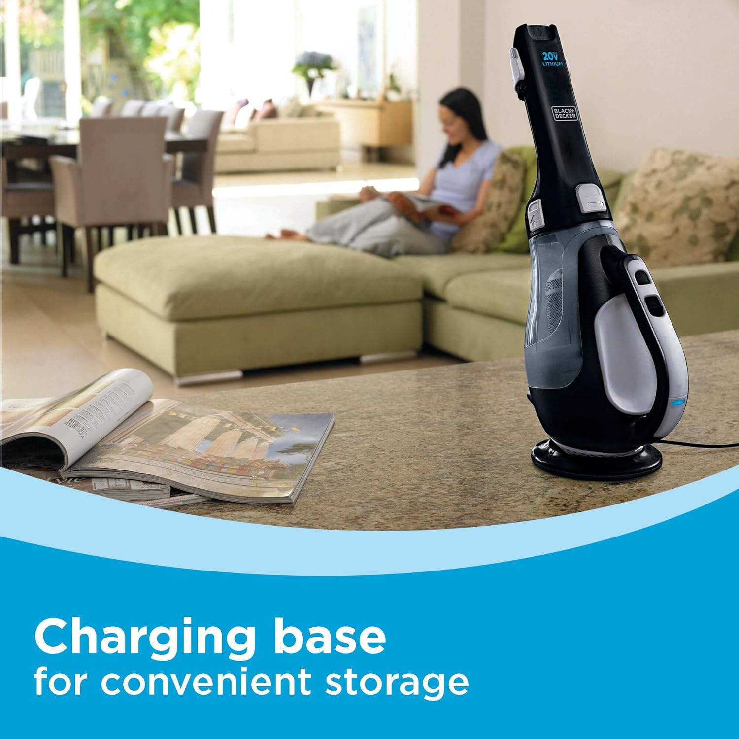 BLACK+DECKER dustbuster 20V Cordless Handheld Vacuum - Fredblissful
