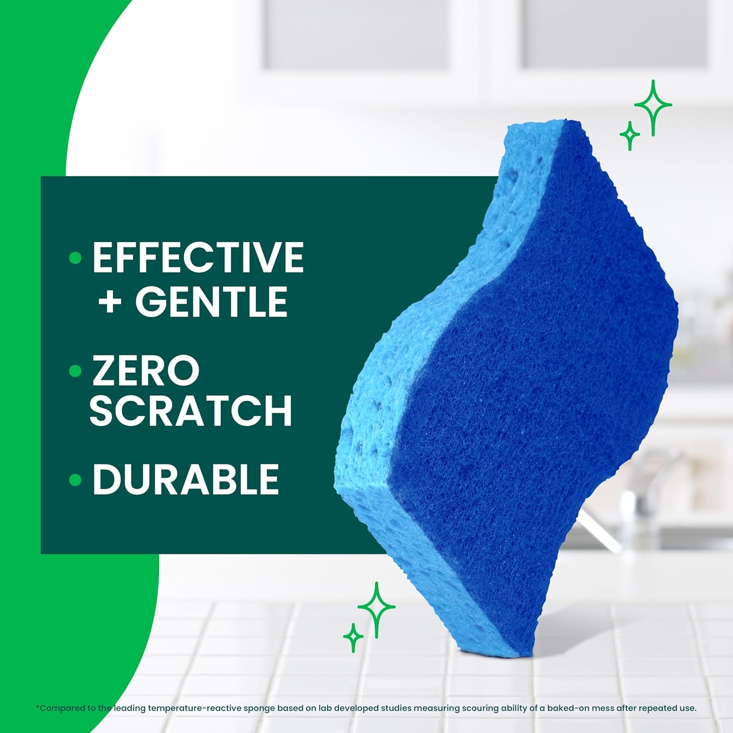 Scotch - Brite Zero Scratch Scrub Sponge - Fredblissful