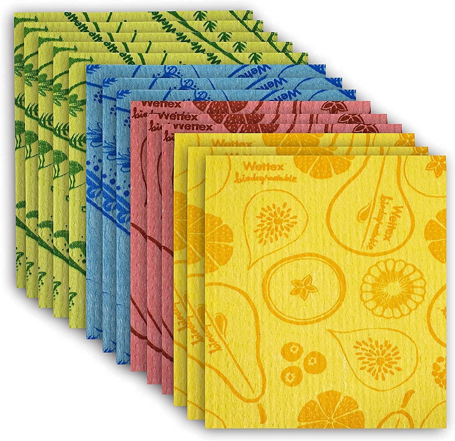 The Original 14 Pack Swedish Dishcloth for Kitchen - Fredblissful