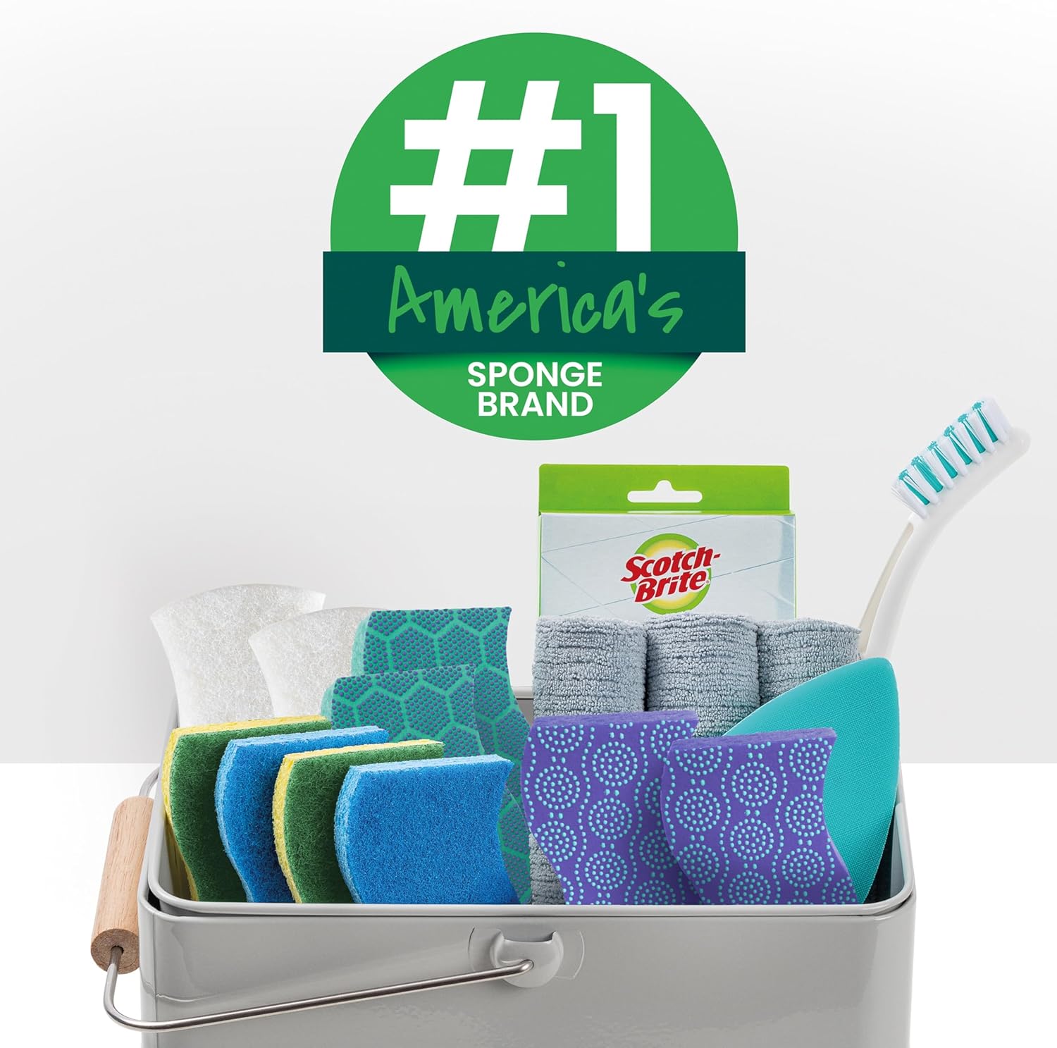 Scotch - Brite Zero Scratch Scrub Sponge - Fredblissful