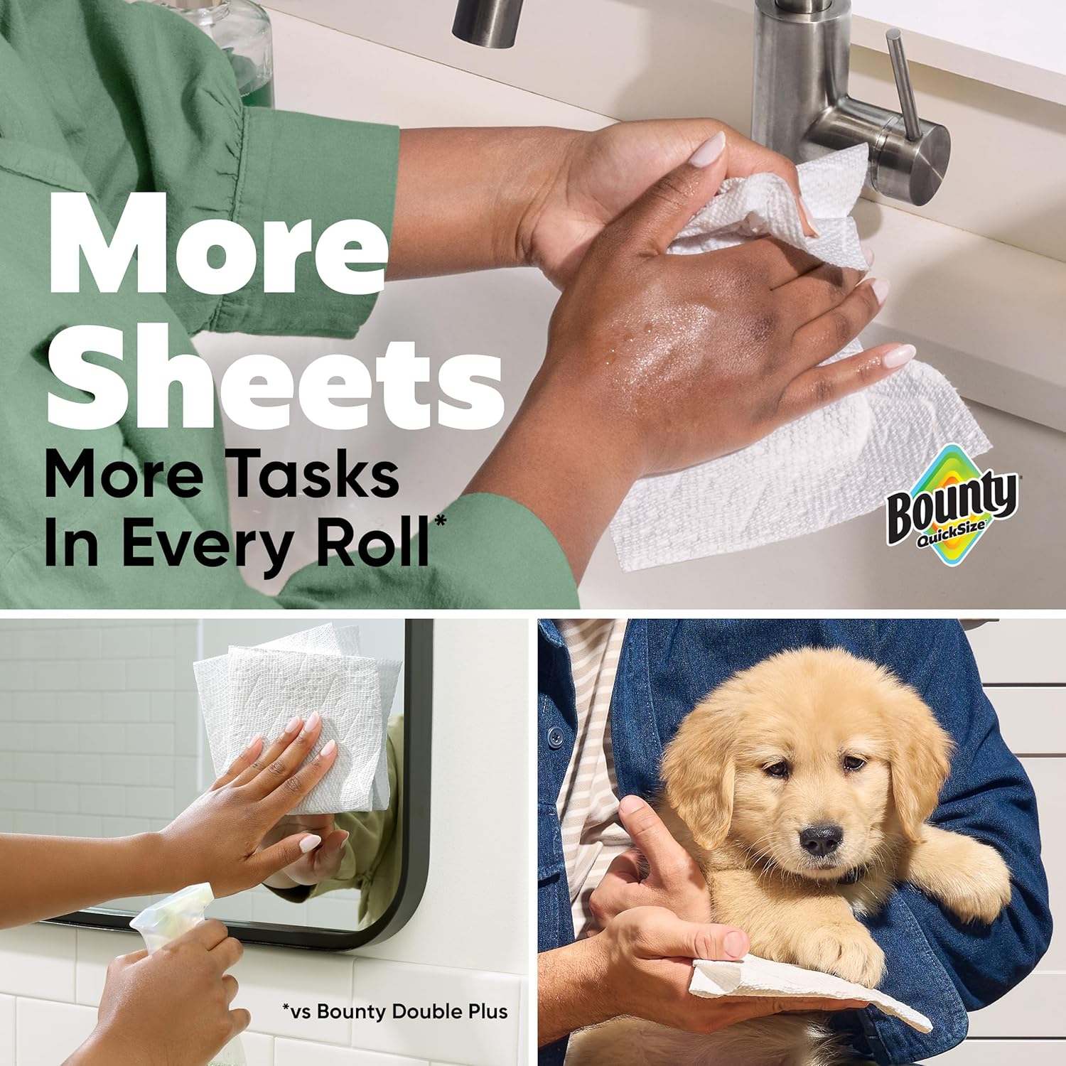 Bounty Paper Towels Quick Size - Fredblissful