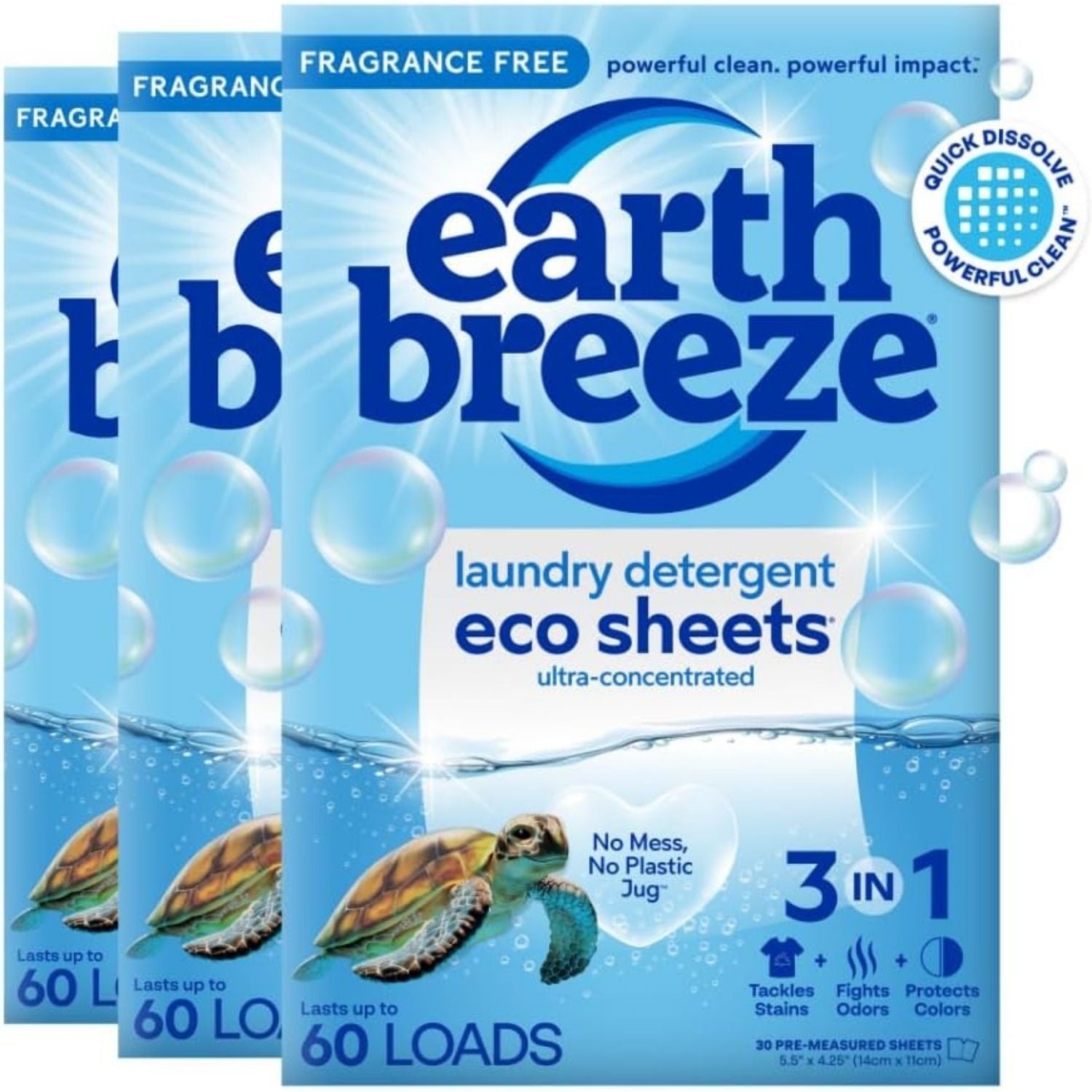 Earth Breeze Laundry Detergent - Fredblissful