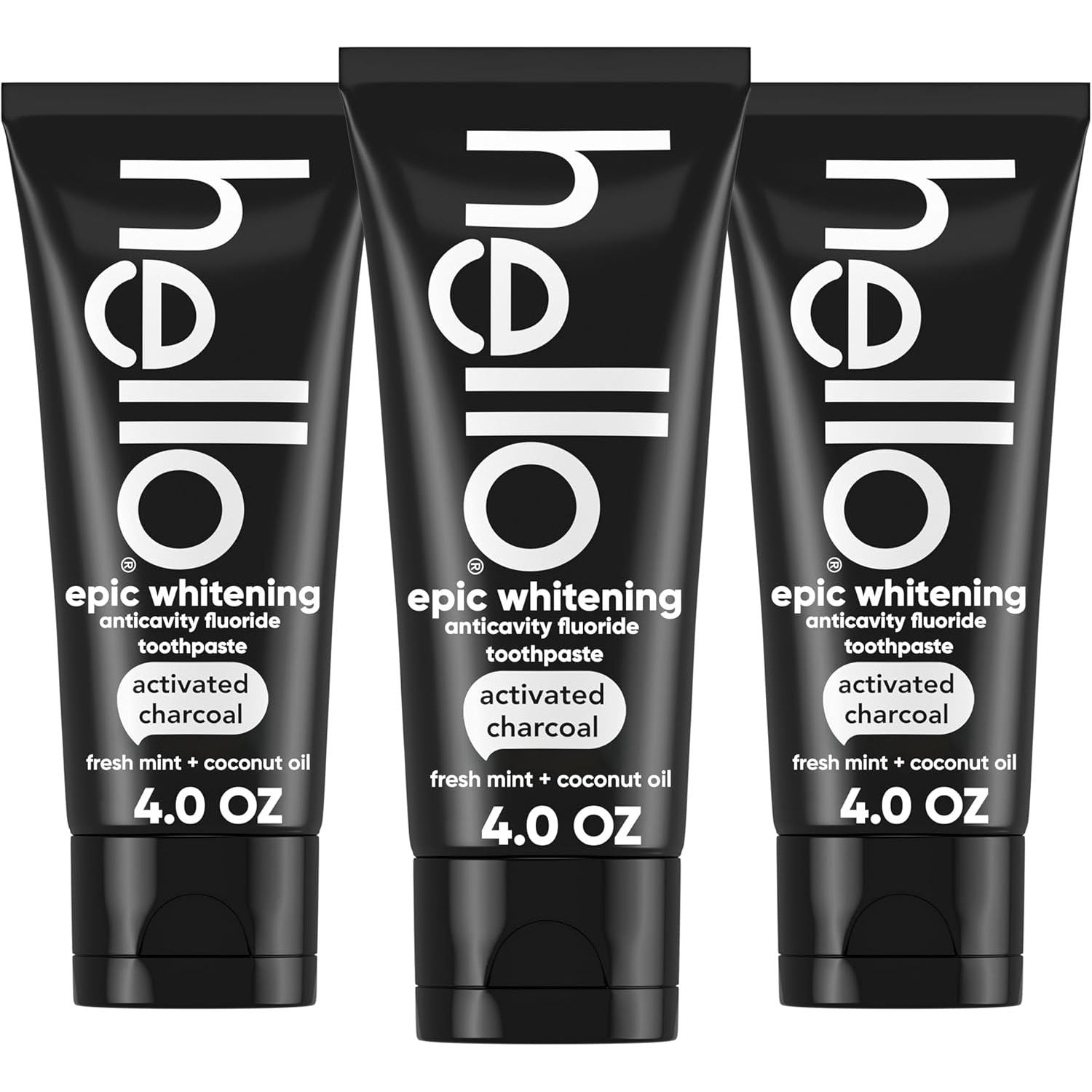 Hello Activated Charcoal Toothpaste - Fredblissful