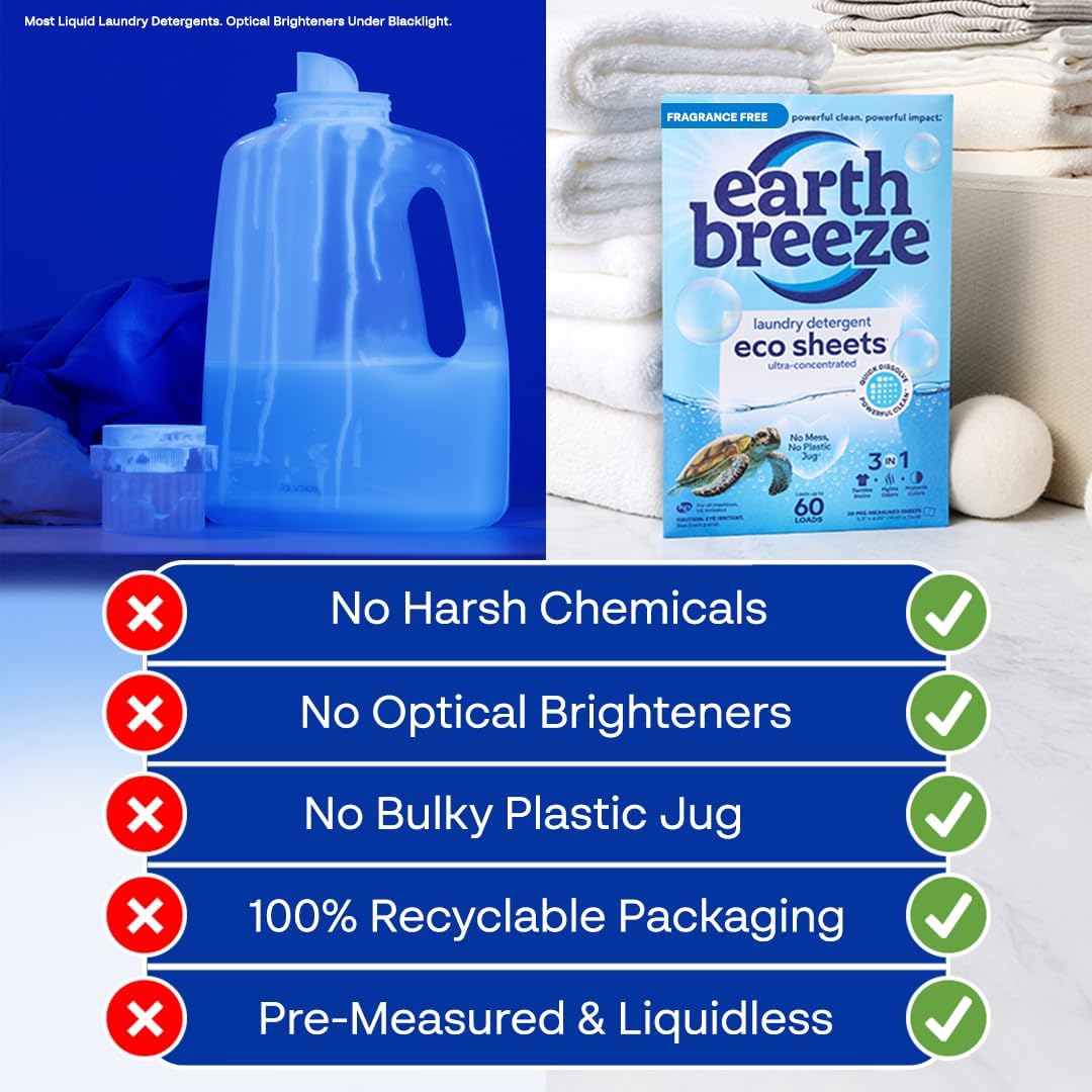 Earth Breeze Laundry Detergent - Fredblissful