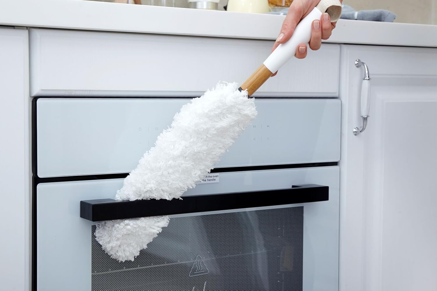 Washable Microfiber Duster with Replaceable Head - Fredblissful