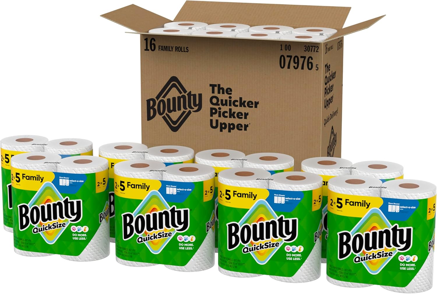 Bounty Paper Towels Quick Size - Fredblissful