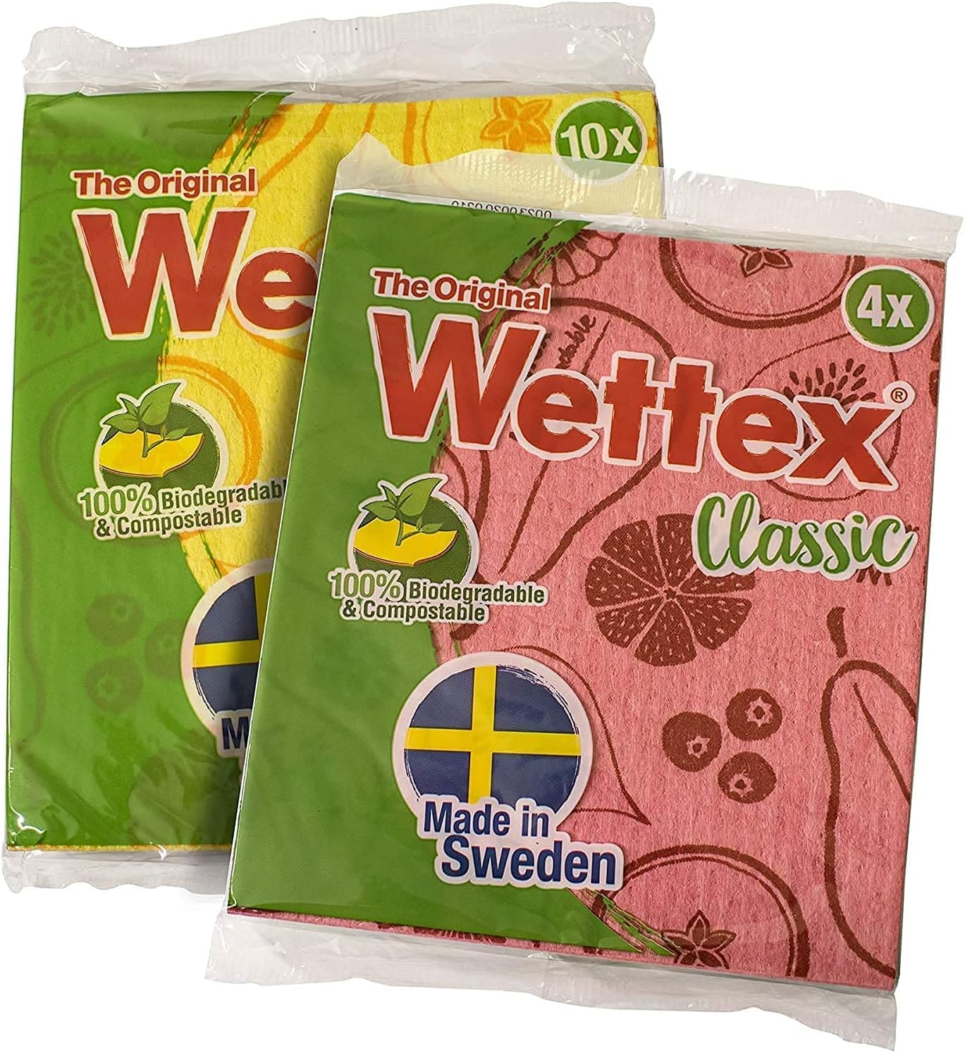 The Original 14 Pack Swedish Dishcloth for Kitchen - Fredblissful