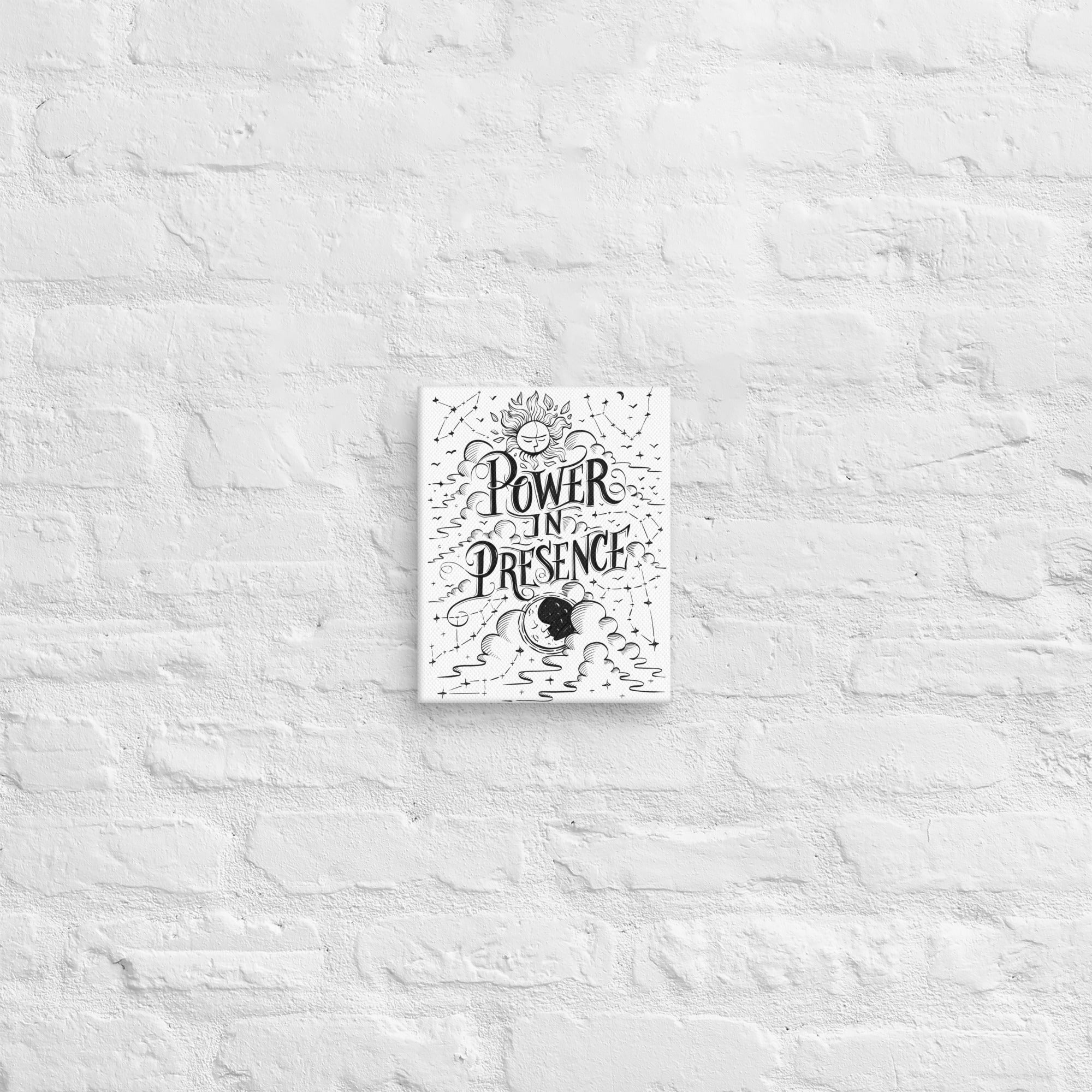 Power in Presence - Canvas - Fredblissful
