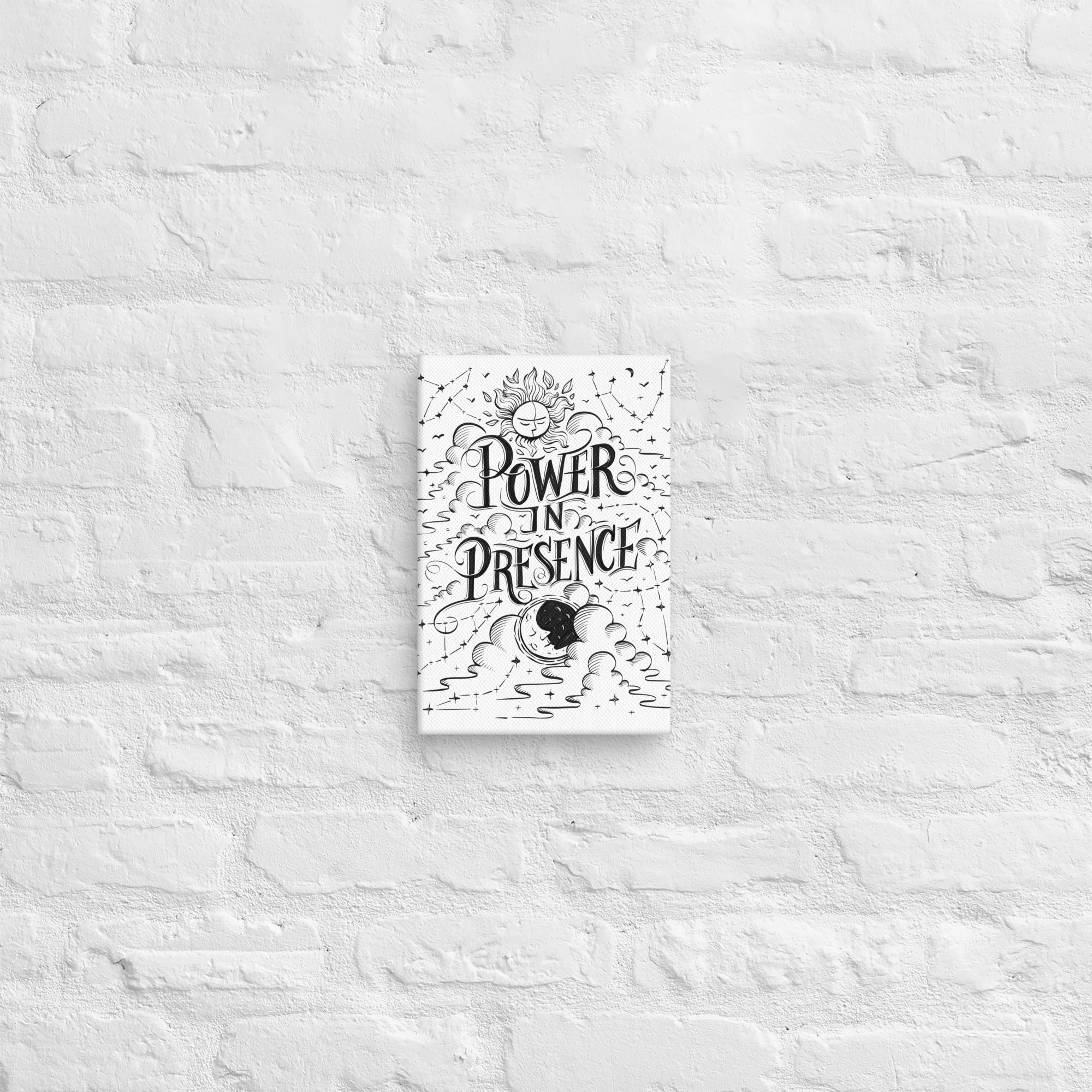 Power in Presence - Canvas - Fredblissful