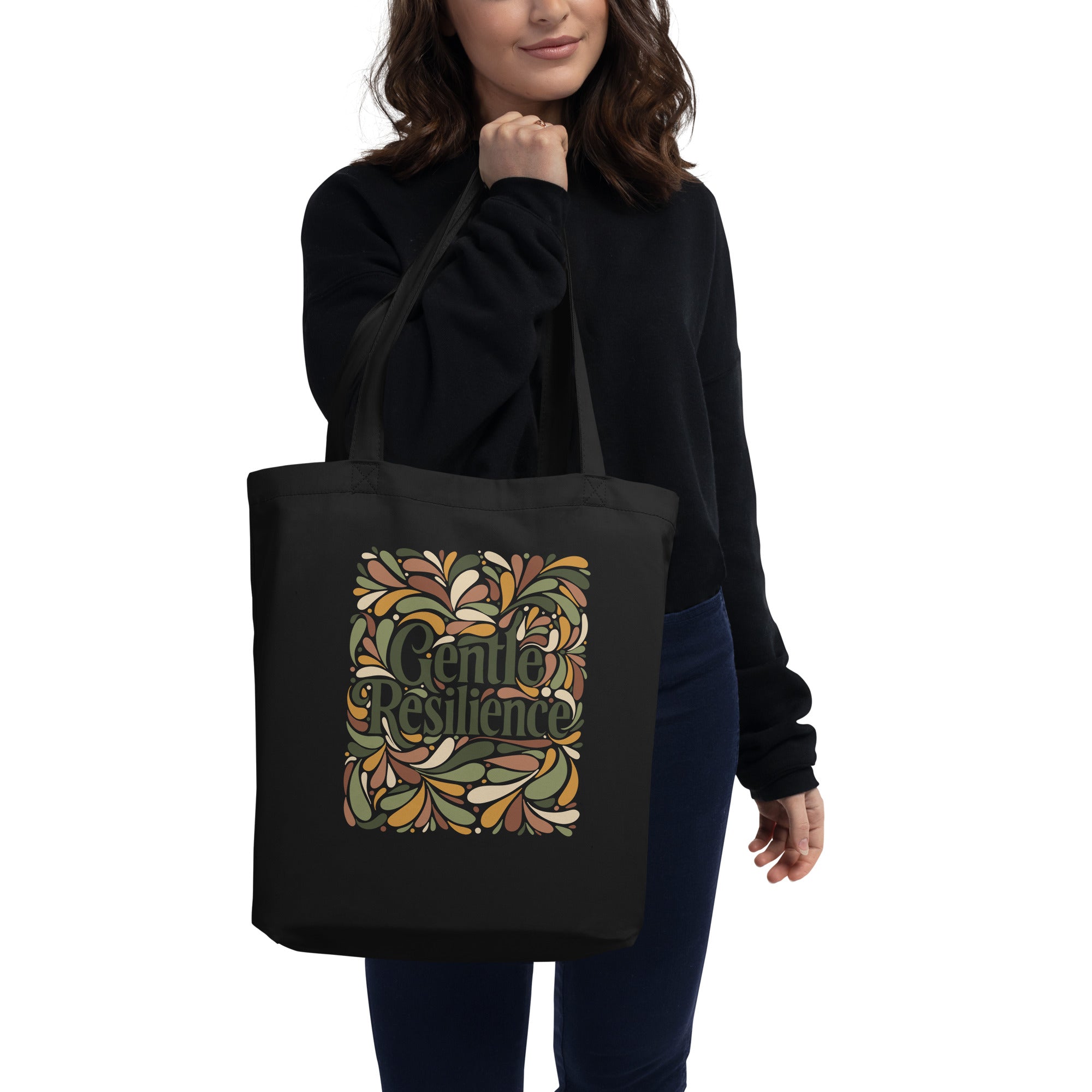 Gentle Resilience - Eco Tote Bag - Fredblissful