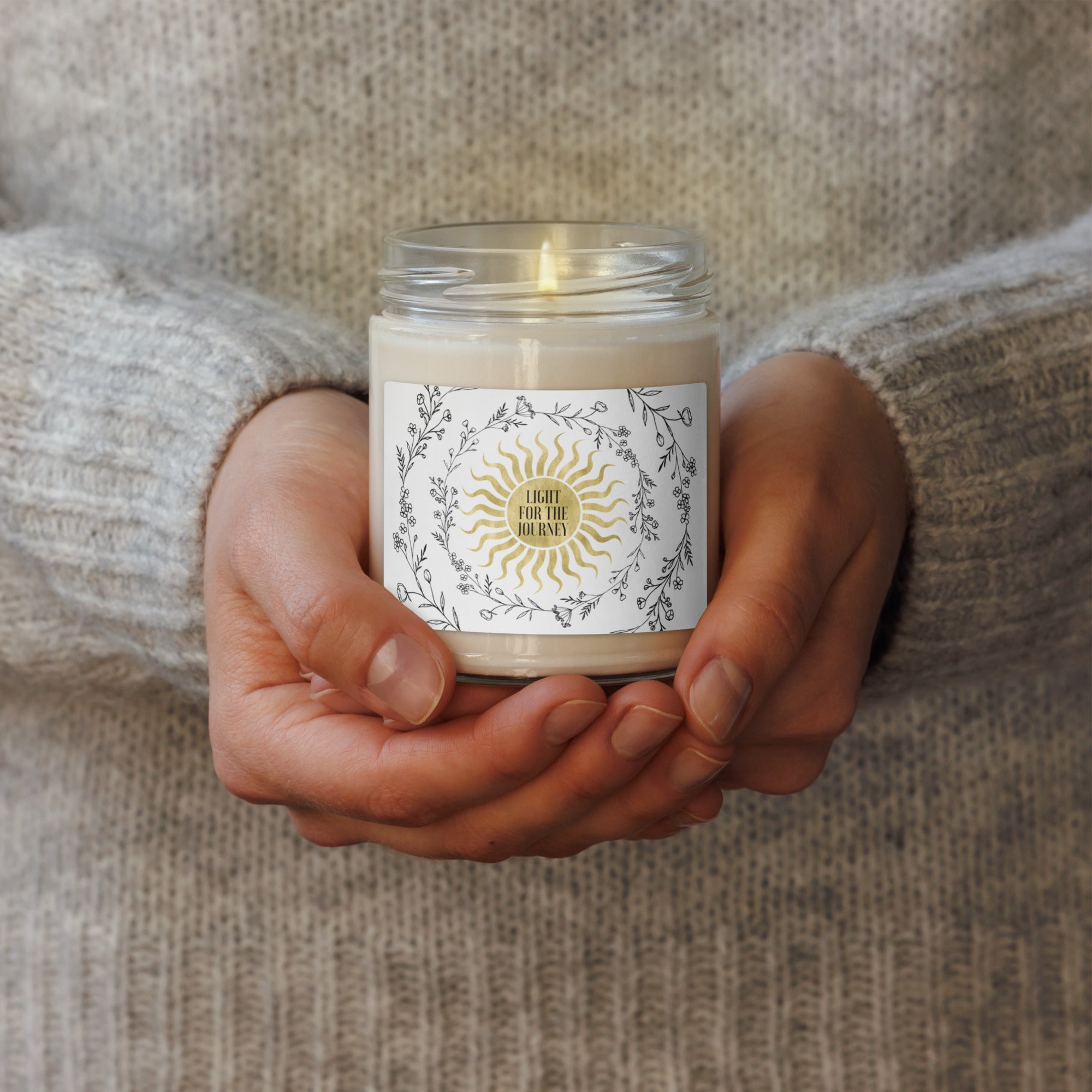 Light for the Journey (Sun) - Scented soy candle - Fredblissful