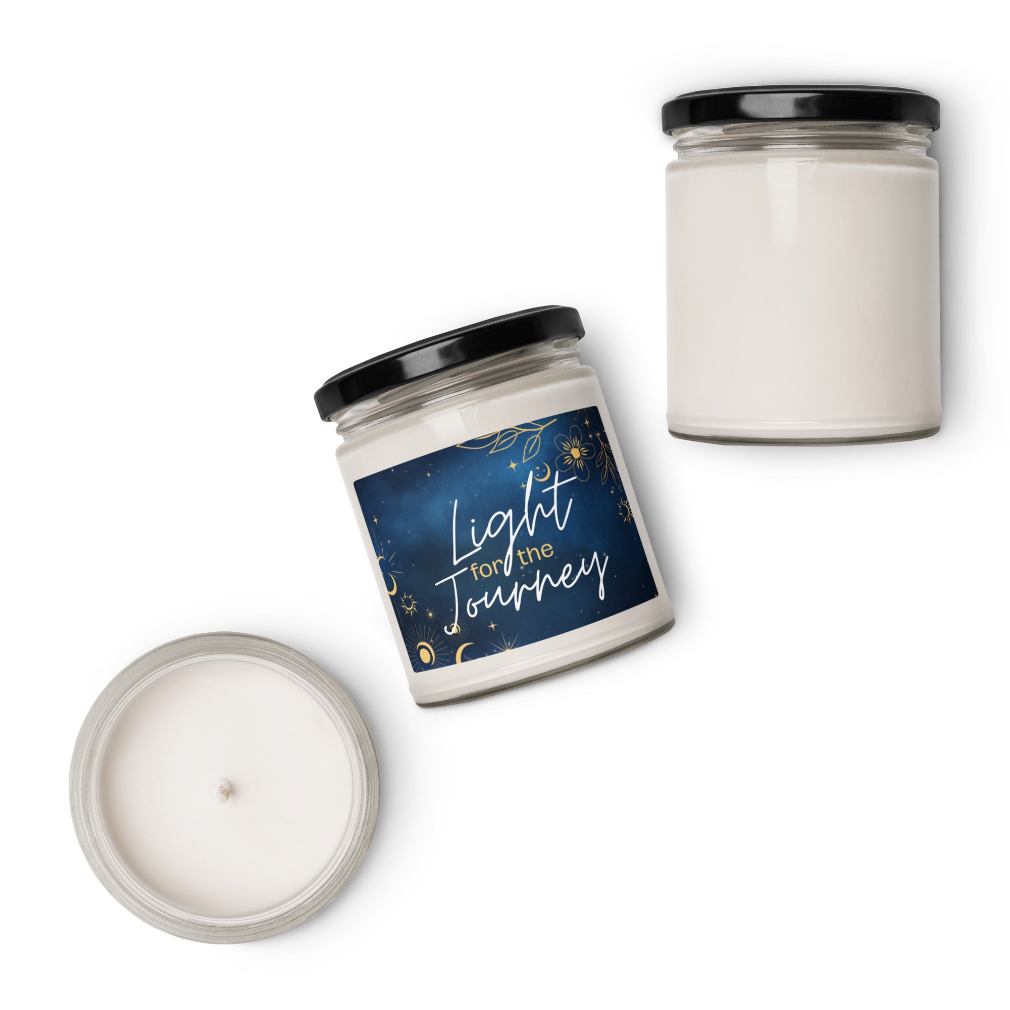 Light for the Journey (Moon) - Scented soy candle - Fredblissful