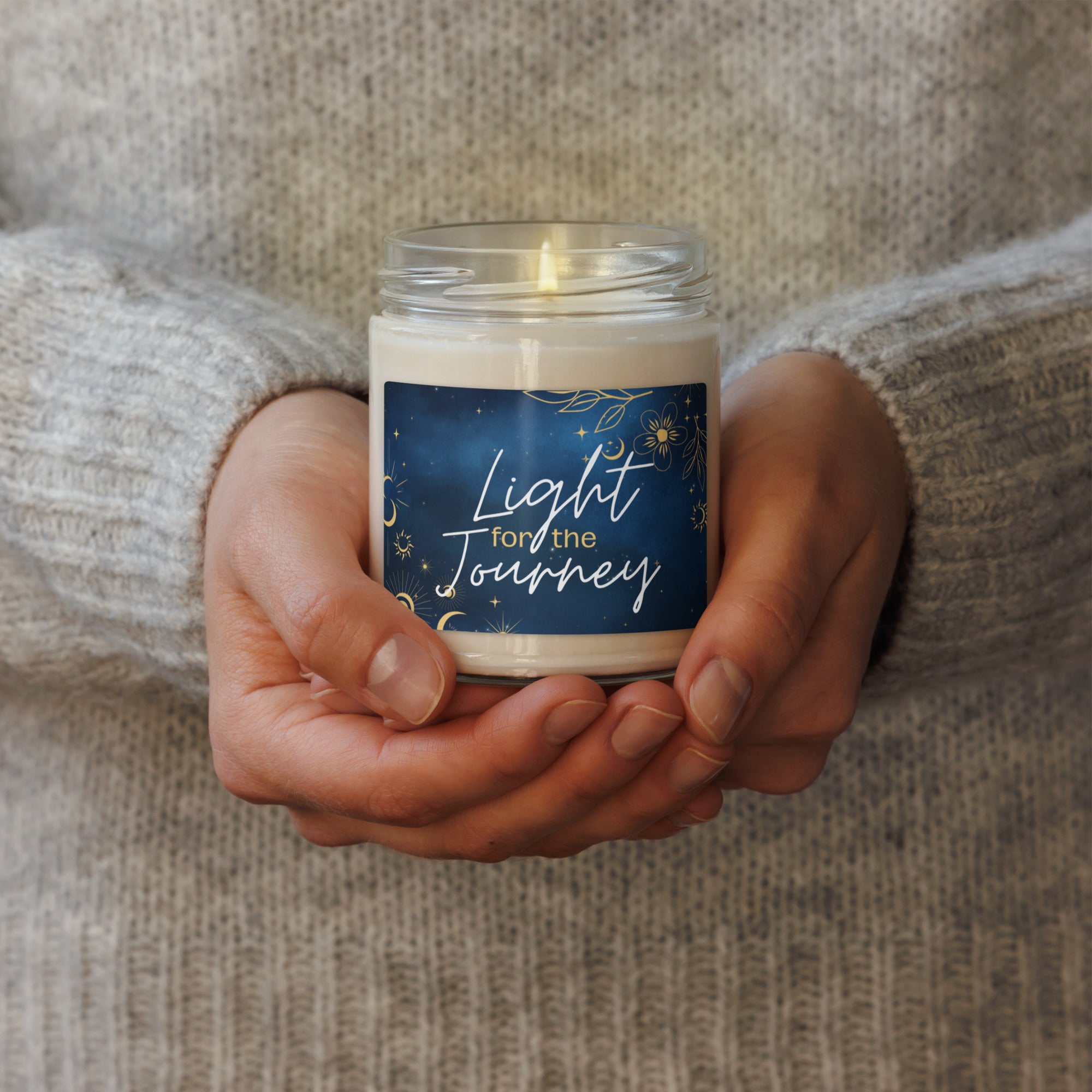 Light for the Journey (Moon) - Scented soy candle - Fredblissful