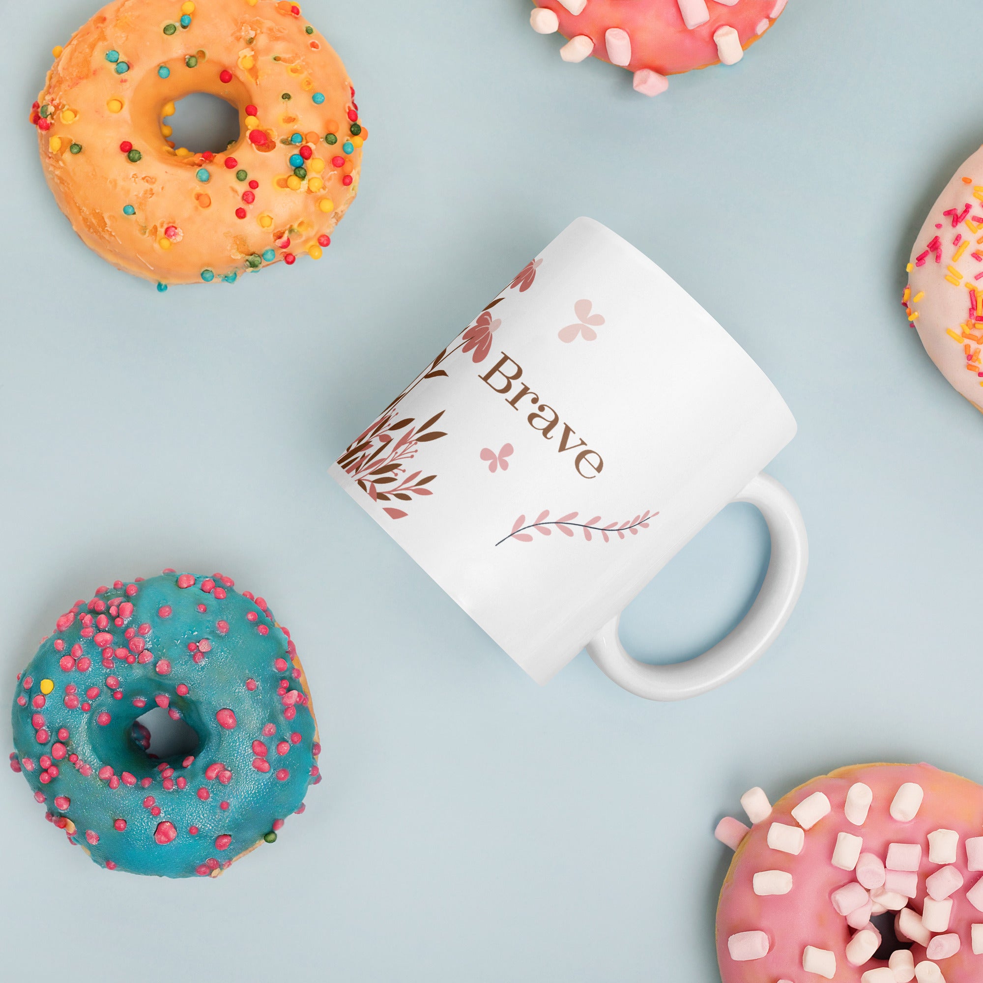 Quietly Brave - Mug - Fredblissful
