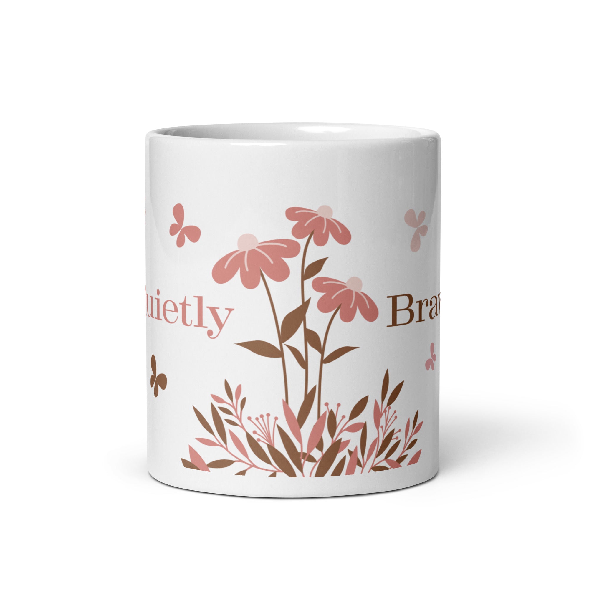 Quietly Brave - Mug - Fredblissful