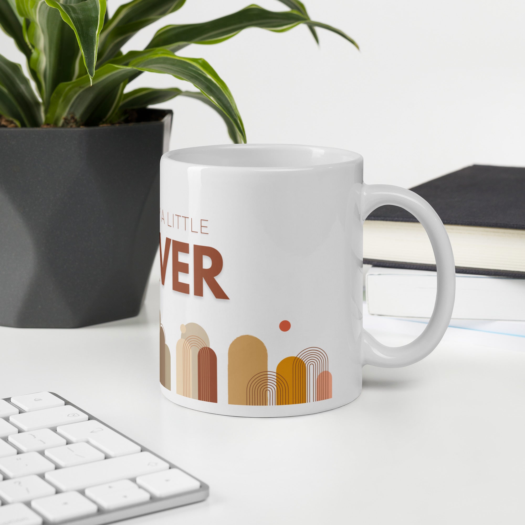 Every Day a Little Braver - Style 2 - Mug - Fredblissful