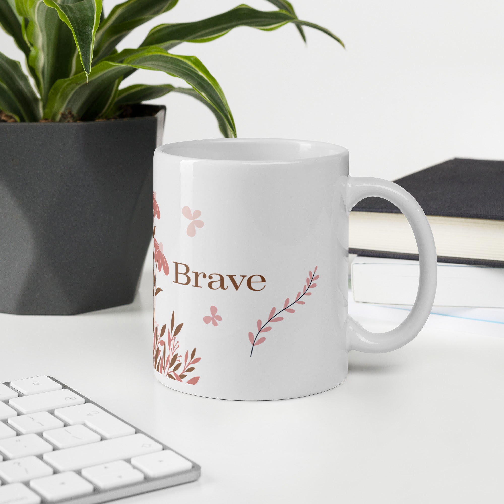 Quietly Brave - Mug - Fredblissful