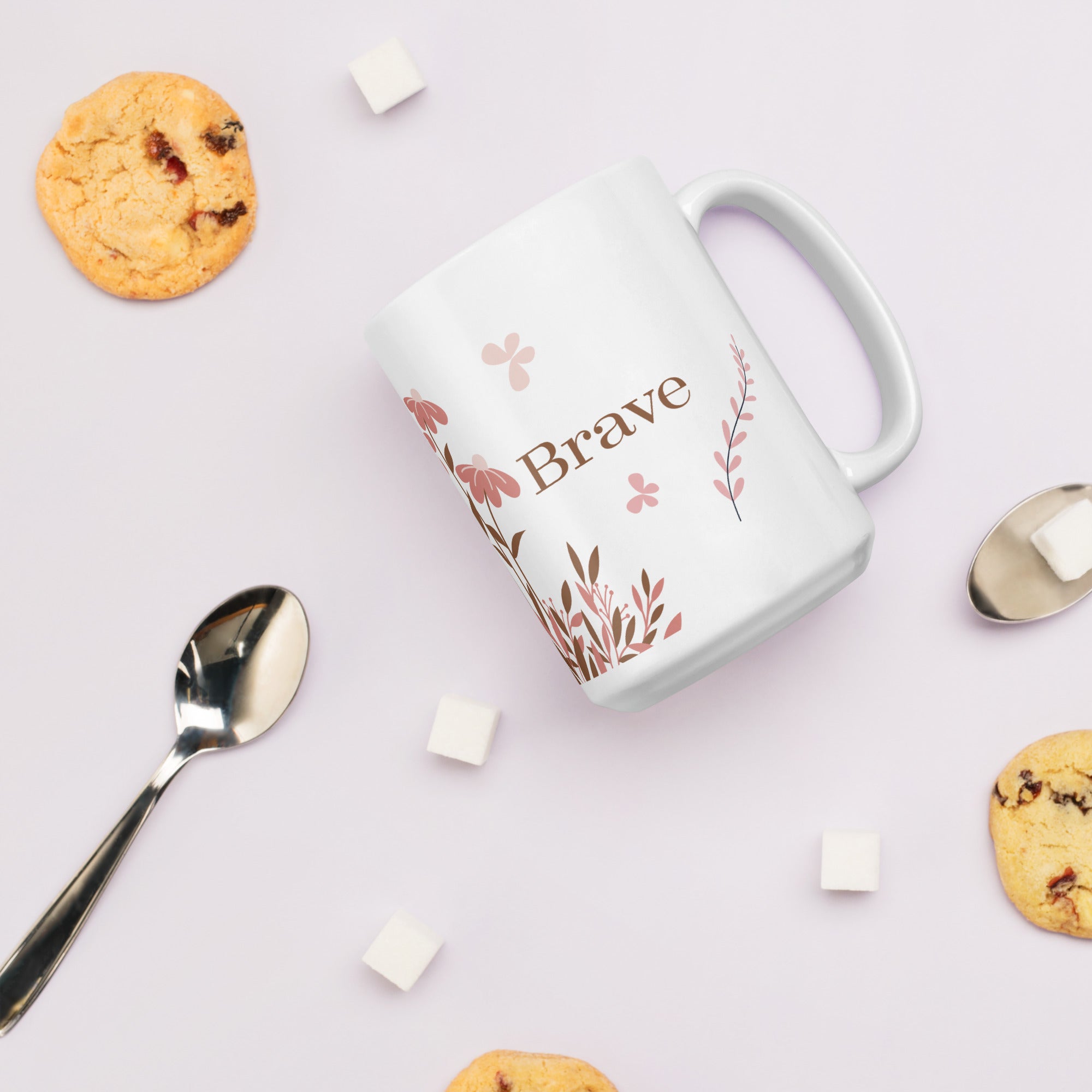 Quietly Brave - Mug - Fredblissful