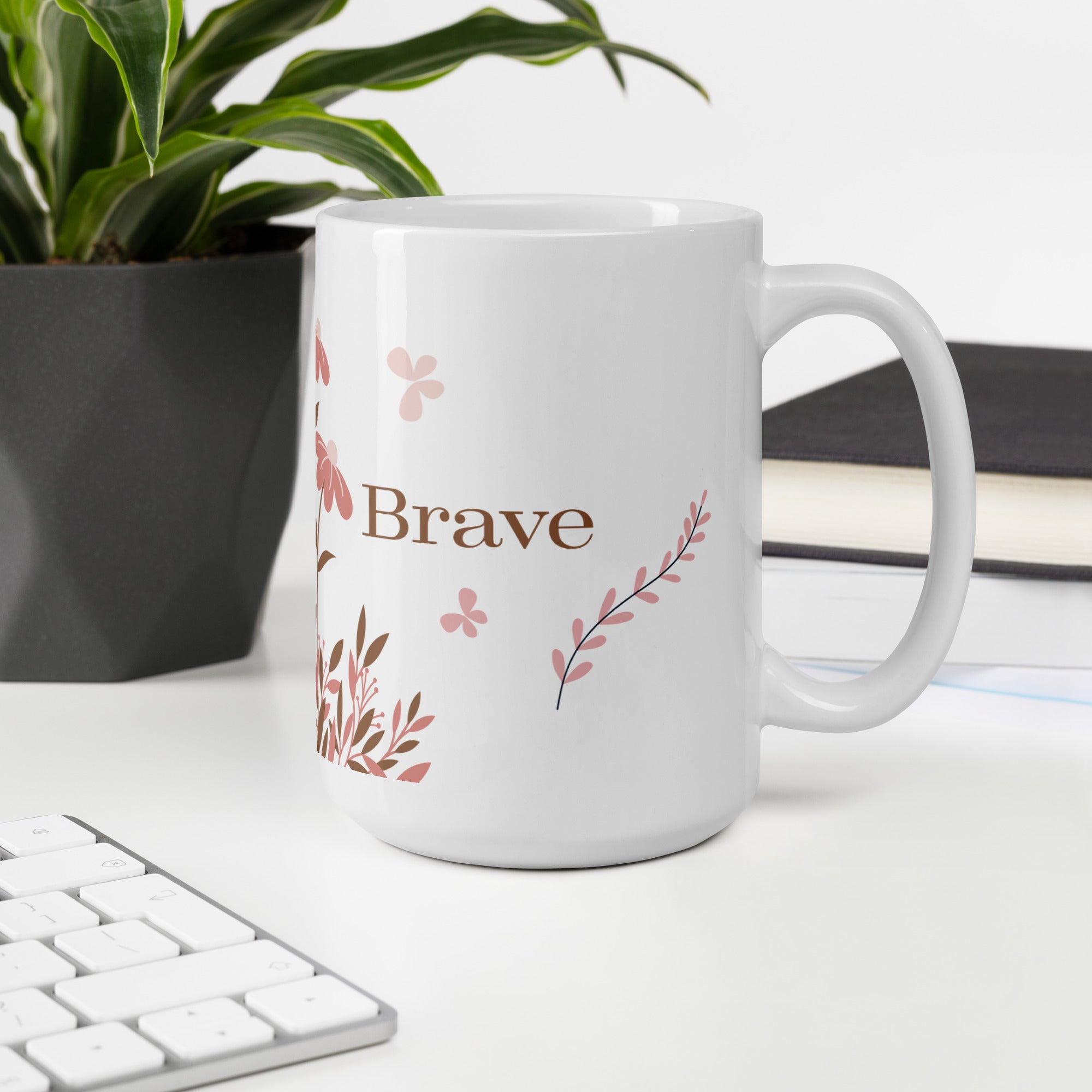Quietly Brave - Mug - Fredblissful