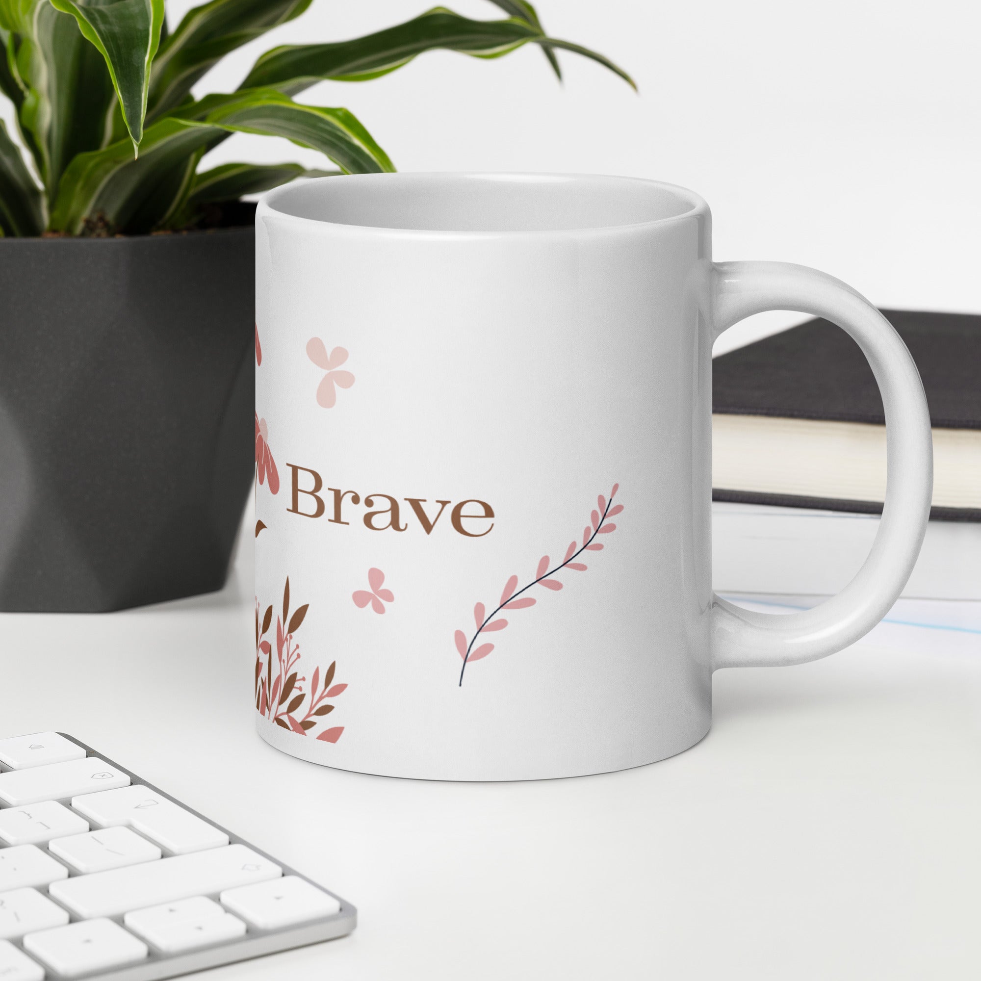 Quietly Brave - Mug - Fredblissful